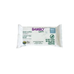 Bambo Nature Lingettes Nature 64 Pieces