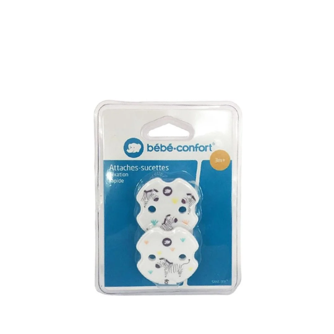 Bebe Confort – Attaches sucette clip croix (3M +) – Image 2