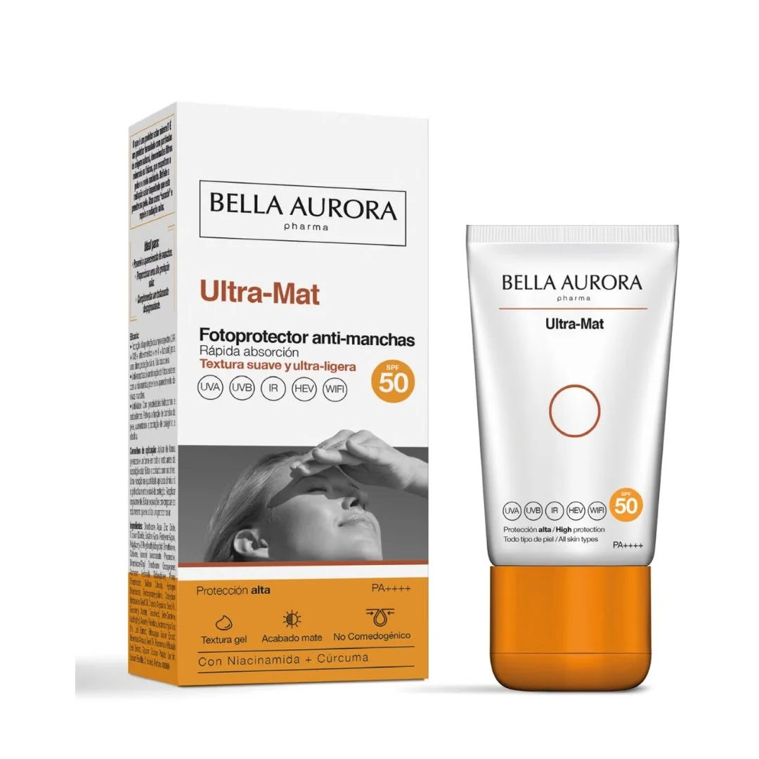 Bella Aurora Ultra-Mat Ecran Solaire Gel Spf50+ 50ml – Image 2