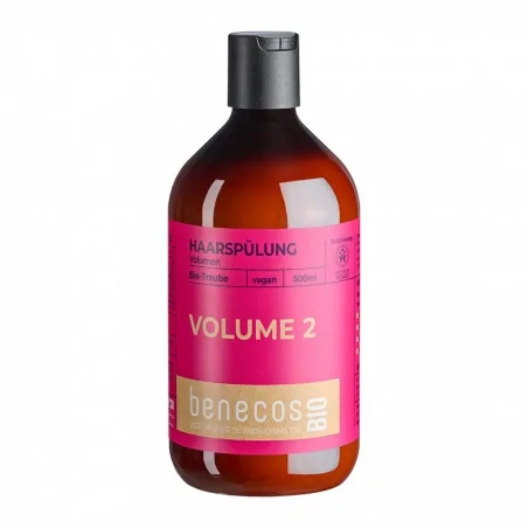 Benecos Bio Apres-Shampoing Volume 500ml – Image 2