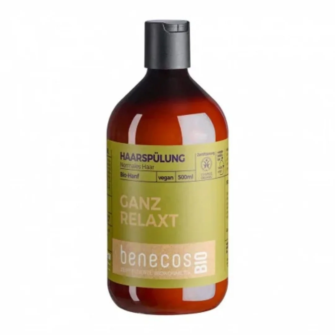 Benecos Bio Apres-Shmpoing Cheveux Normaux 500ml – Image 2