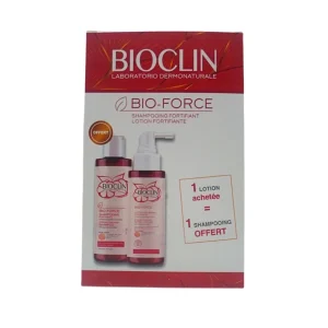 Bioclin Bio-force Lotion Spray 150ml+ Shampoing Fortifiant 200ml Pack