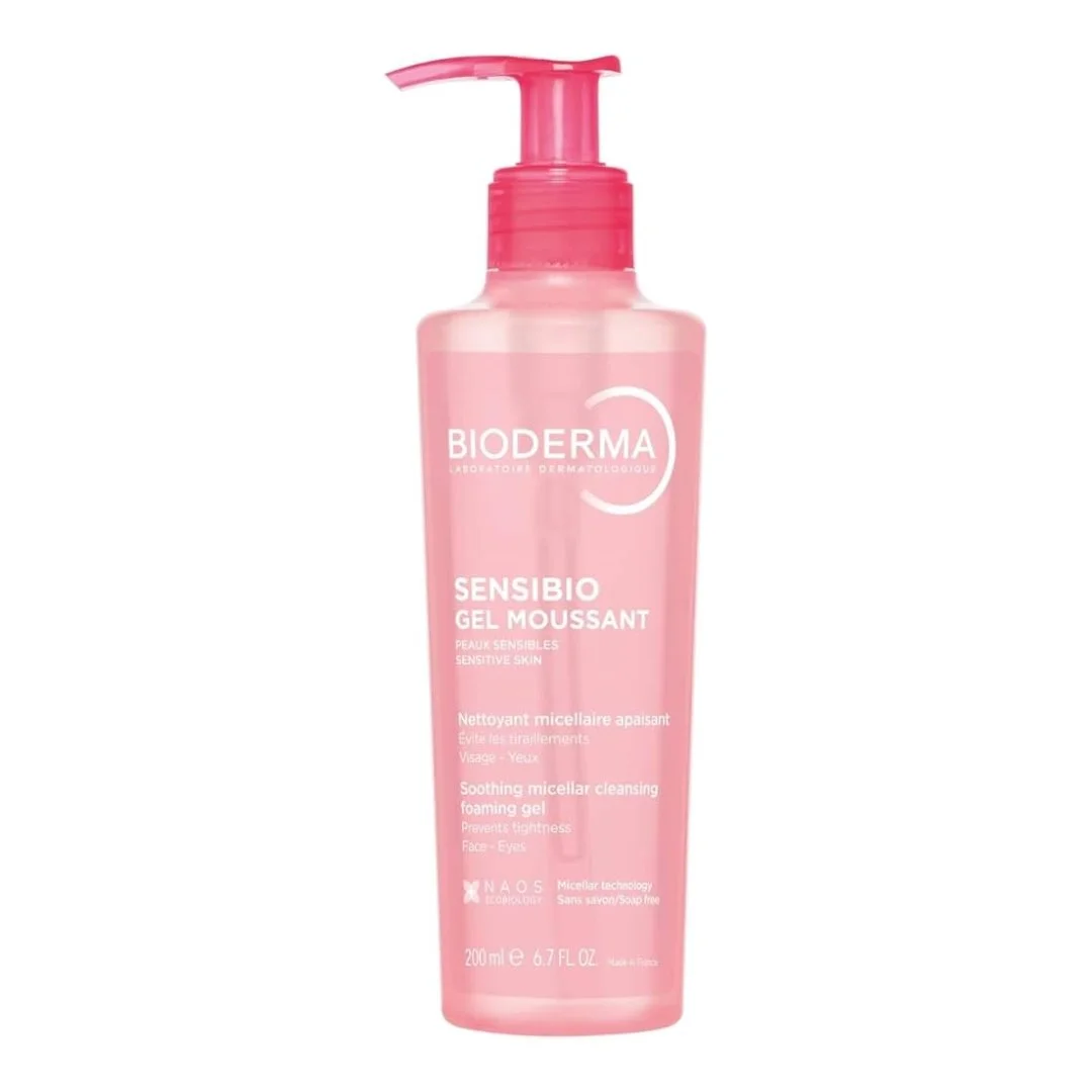 Bioderma – Sensibio Gel Moussant Nettoyant Douceur – 200 ml – Image 2