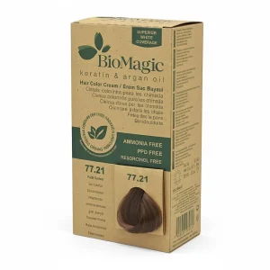 Biomagic Hair Color Cream Kit 77/21