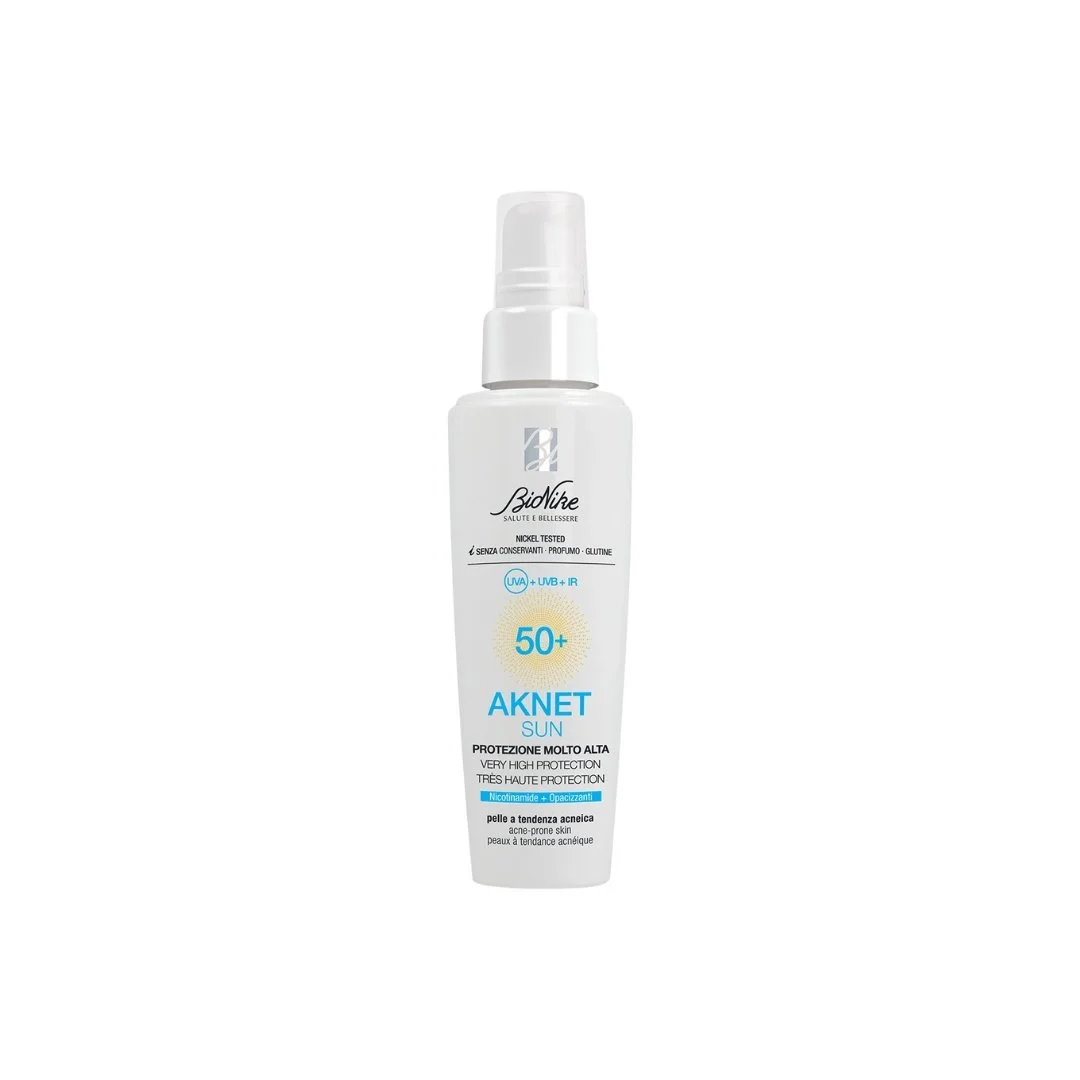 Bionike Aknet Sun Very High Protection 50+ 50ml – Image 2