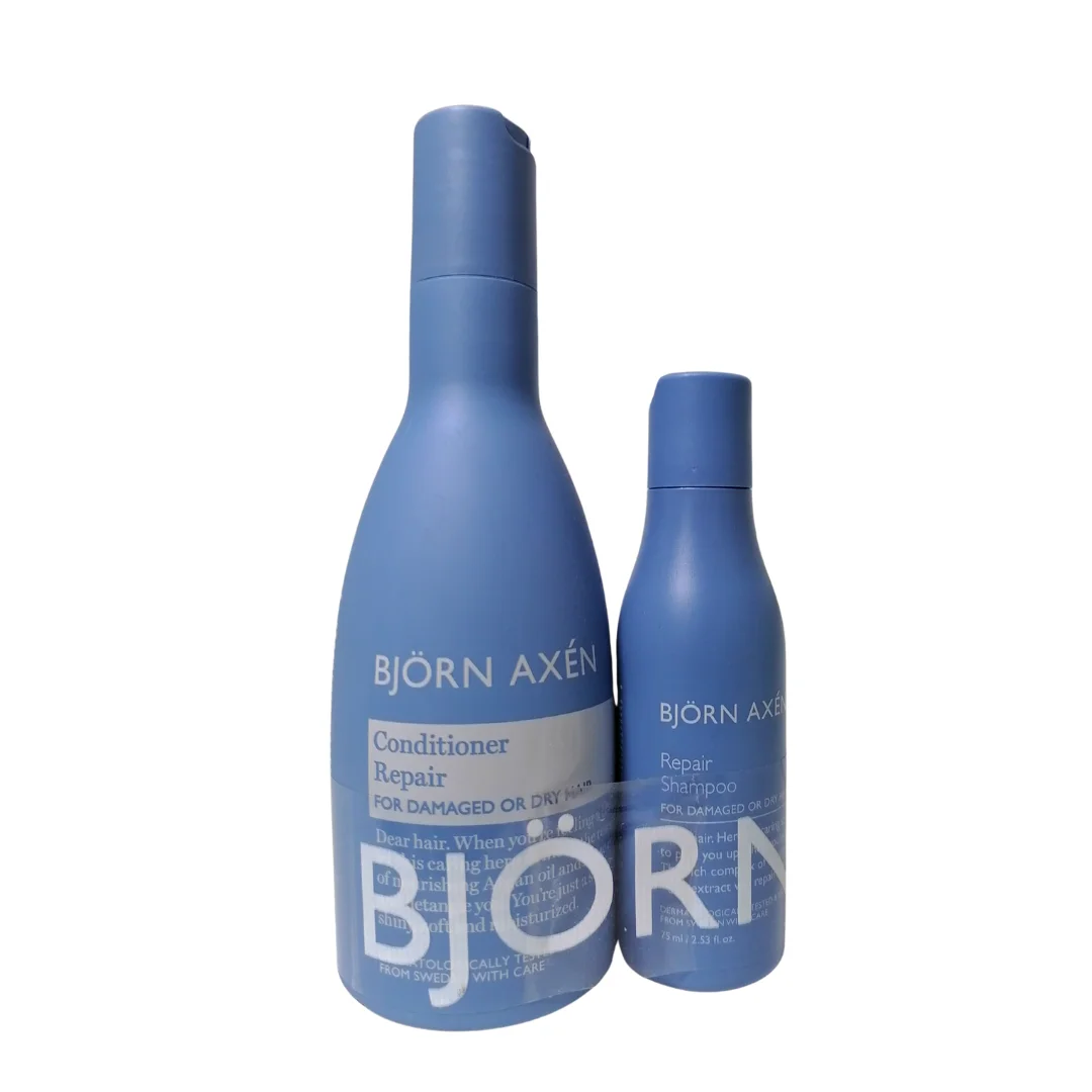 Bjorn Axen Repair Duo pack Conditionner 250ml+ Shampoing 75ml – Image 2