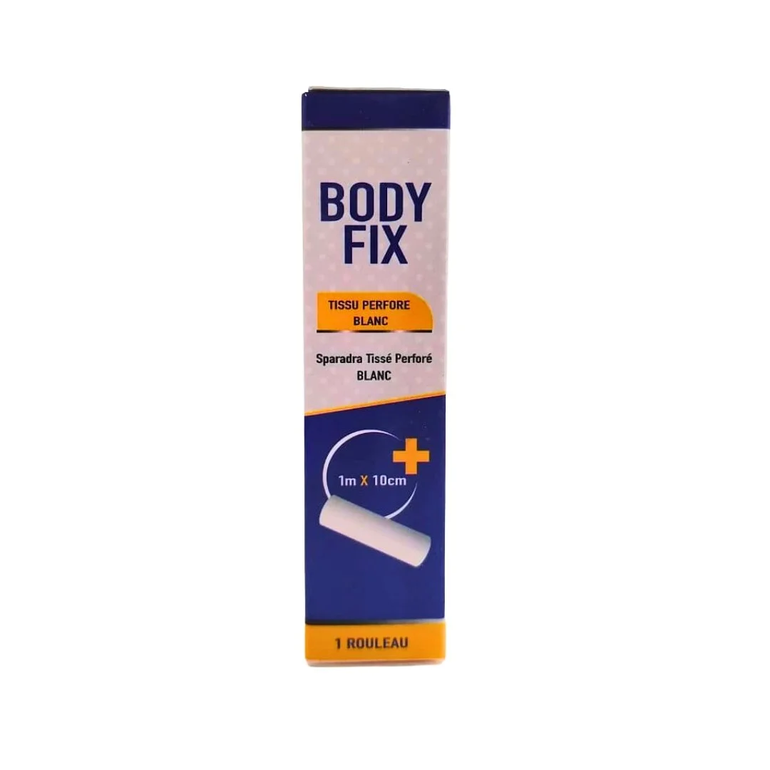 Body Fix Tissu Perfore Blanc 1x10cm – Image 2