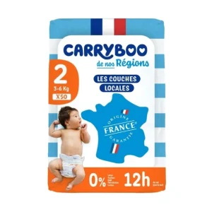 CARRYBOO COUCHES T2 3-6KG 50 UNITES