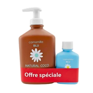 Camomilla Blu Natural Coco 300ml+Gel Intime Format Voyage Pack