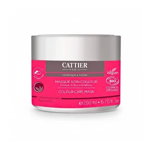 Cattier Masque Soin Couleur Extrait De Riz-Beurre De Babassu 200ml