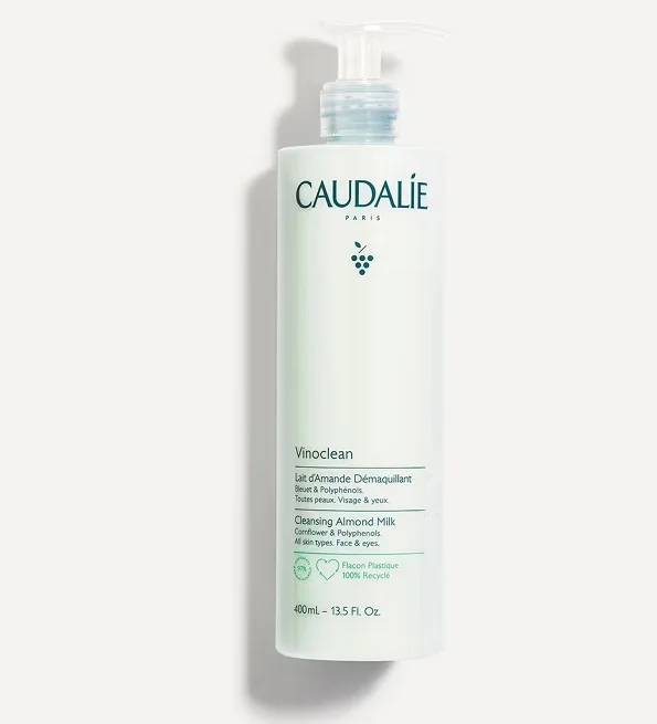 CAUDALIE VINOCLEAN LAIT D’AMANDE DÉMAQUILLANT 400 ML – Image 2