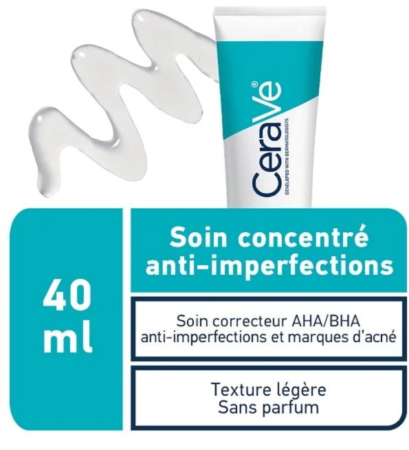 CeraVe Soin Concentré Anti-Imperfections |Peau Grasse à Tendance Acnéique | 40ml – Image 2