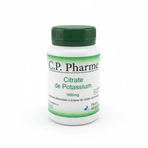 Citrate De Potassium 1000mg 60 gelules