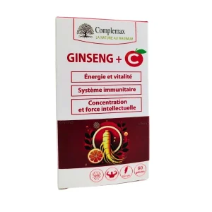 Complemax Ginseng + C 60 Gelules