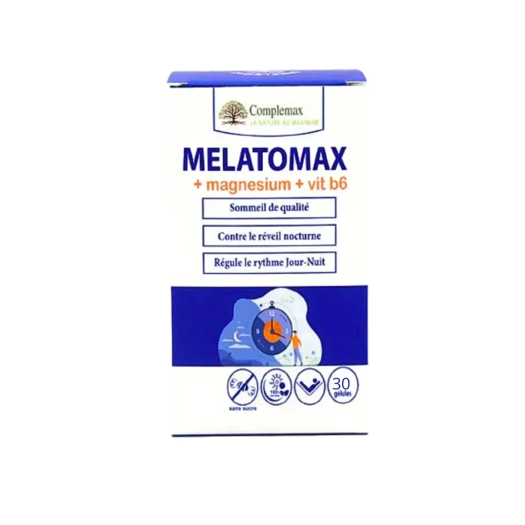 Complemax Melatomax+Magnesium+B6 30 Gelules – Image 2