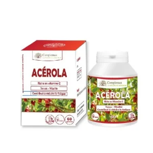Complemax Acerola 500mg 60 gelules