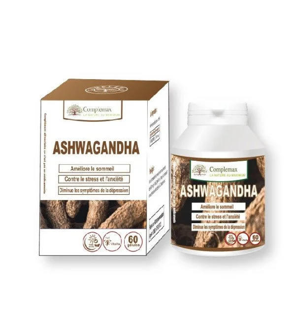 Complemax Ashwaganda 60 Gelules – Image 2