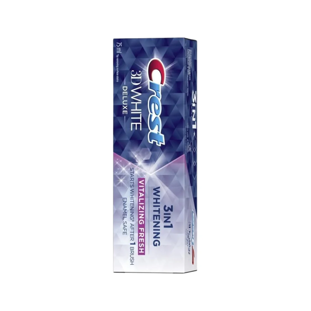 Crest 3D white dentifrice Vitalizing Fresh 75ml – Image 2