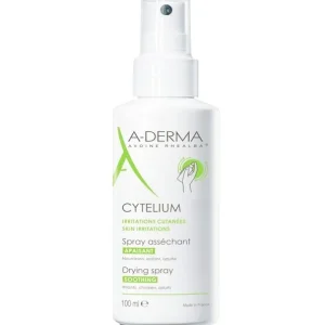 A-DERMA — CYTELIUM SPRAY ASSÉCHANT APAISANT — Spray asséchant — CYTELIUM 100 ml
