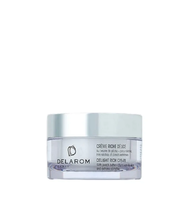DELAROM CRÈME RICHE DÉLICE Au Beurre de Pèche 50ML