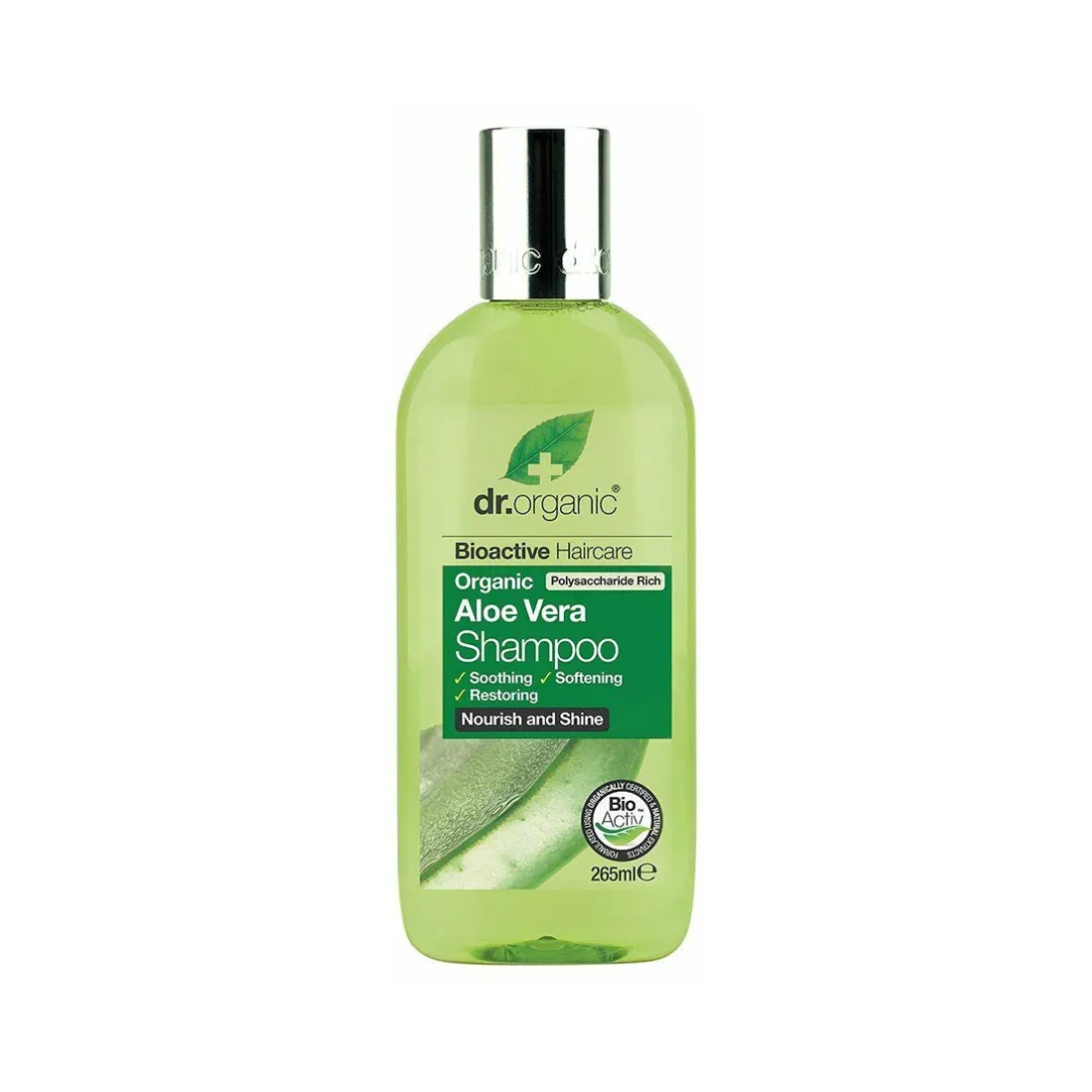 DR ORGANIC ALOE SHAMPOING 265ML – Image 2