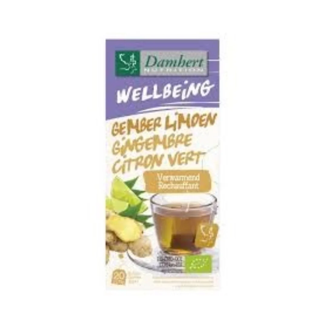 Damhert Tisane Gingembre Citron 20 sachetsdamhert – Image 2