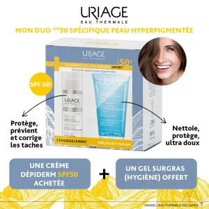 Uriage Depiderm Spf50 + Gel Surgras 50ml OFFERT