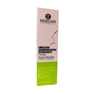 Dercapi Emulsion Seboregulatrice Peaux Grasses 40ml
