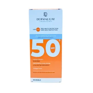 Dermalium Ecran Solaire Peaux Sensibles Seches Spf50+ 50ml