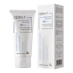 Dermoz Creme Hydratante Apaisante Peaux Normales a Seches 50ml