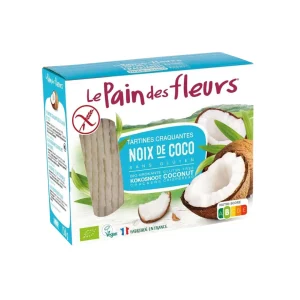 Tartines craquantes à la noix de coco sans gluten – 150g