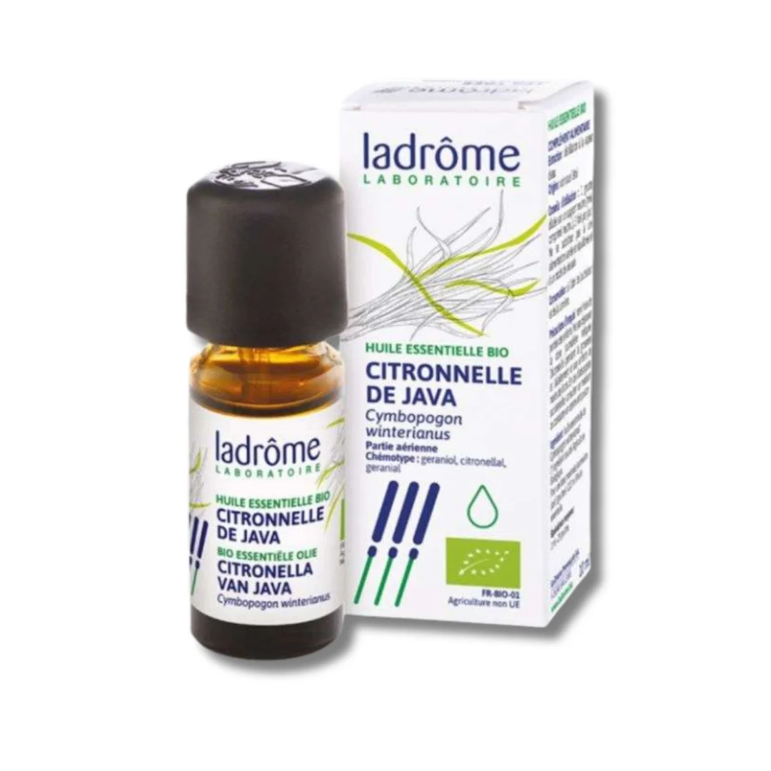 LADROME HUILE ESSENTIELLE CITRONNELLE DE JAVA 10ML – Image 2
