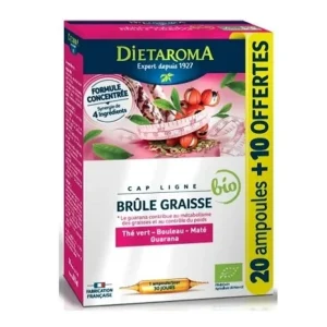 Dietaroma Brule Graisse 30 Ampoule*10ml