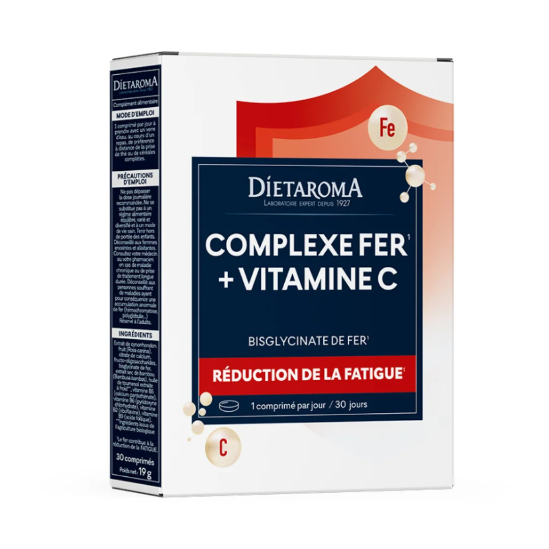 Dietaroma complexe Fer+Vitamine C 30cps