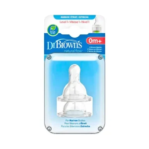 Dr Brown&rsquo;s 2 Tetines Transition Col Etroit SR210
