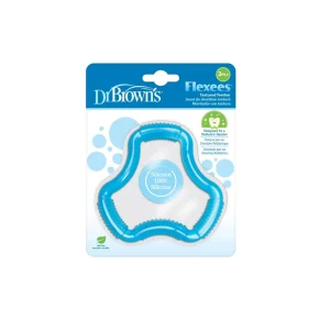 Dr Brown&rsquo;s Anneau de Dentition Flexees bleu +3m