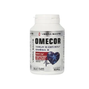 ERIC FAVRE OMEGA 3 CŒUR & CERVEAU 6000 MG 60 CAPSULES