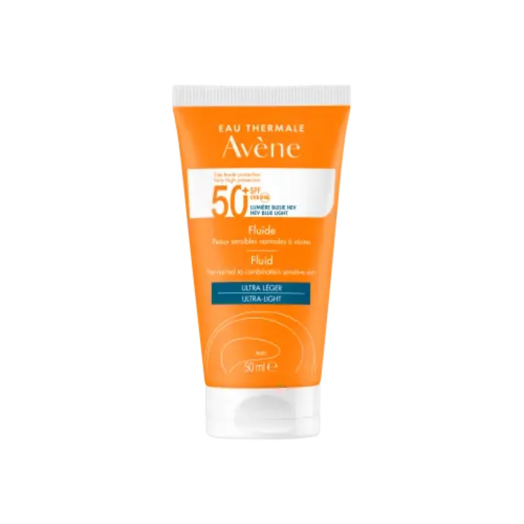 Eau Thermale Avène Solaire Fluide Très Haute Protection – Spf 50+ – 50ml – Image 2