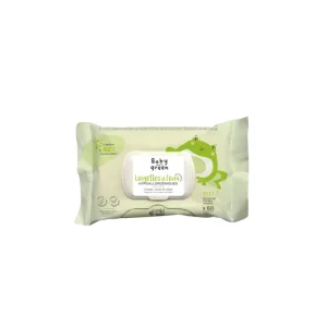 MKL Baby Green Lingettes a L&rsquo;eau Bio 60pcs