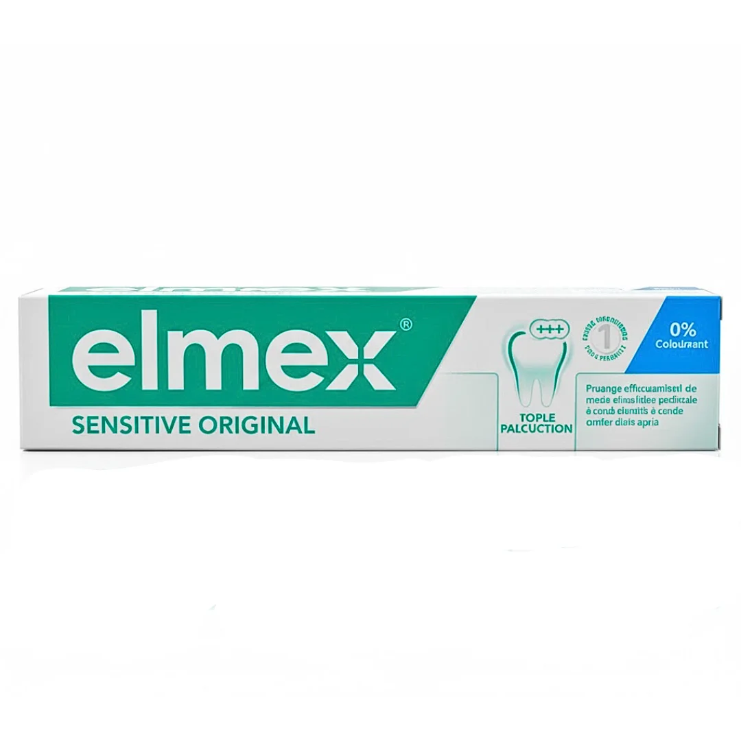 Elmex Dentifrice Sensitive Original 0 Clorant 75ml – Image 2