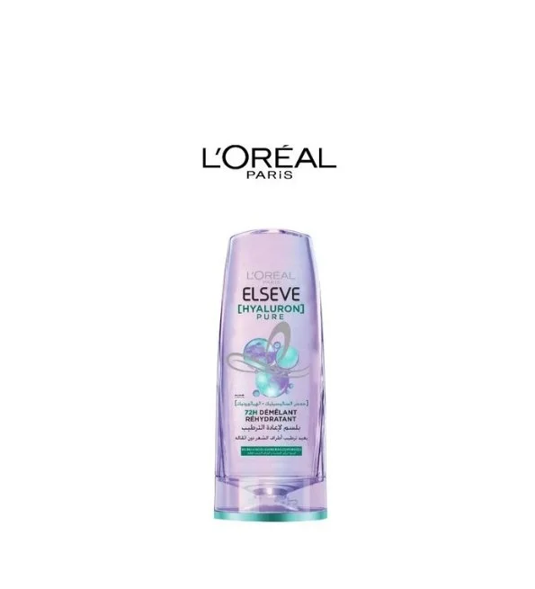 L’Oreal Paris Elseve Hyaluron Repulp Après Shampoing Démêlant Hydratation 200ml – Image 2