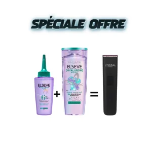 L&rsquo;Oreal Paris Elseve Hyaluron Pure Serum 100ml + Shampooing 200ml = Tondeuse Offerte