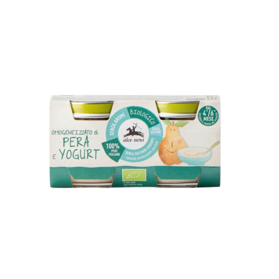 ALCE BABY PETIT POT POIRE & YAOURT 2*80G – Image 2