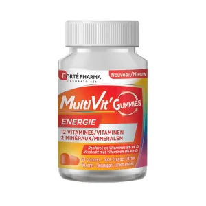 Forte Pharma MultiVit&rsquo; Gummies Energie 60gommes