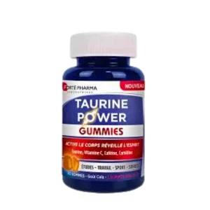 Forte Pharma Taurine Power Gummies Gout Cola 60gommes