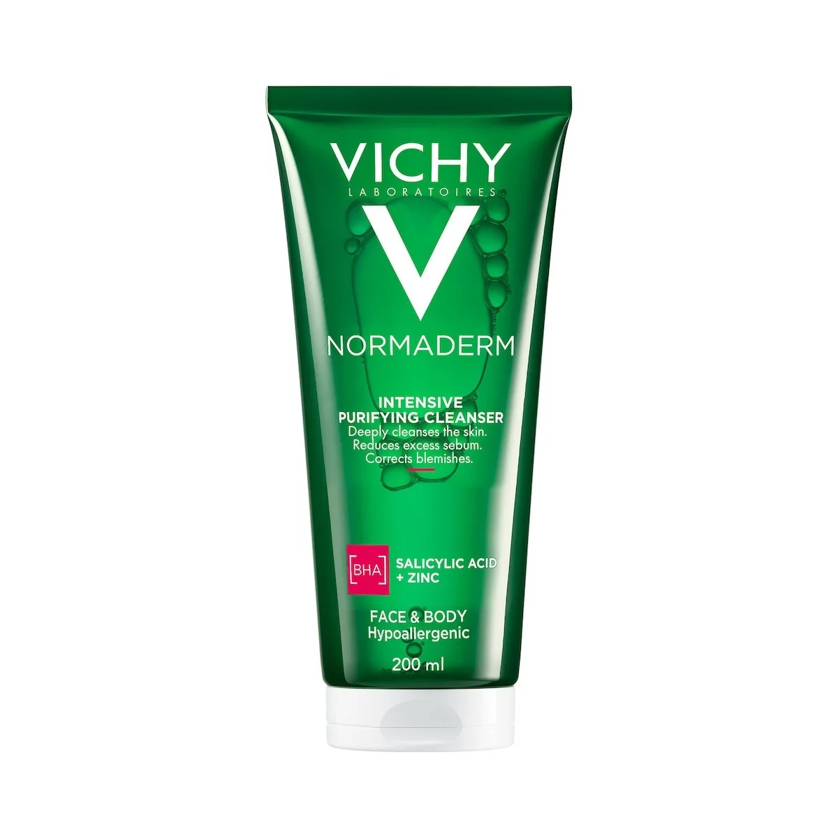 Vichy Normaderm Phytosolution Gel Purifiant Intense Peau Grasse Acnéique | 200ml – Image 2