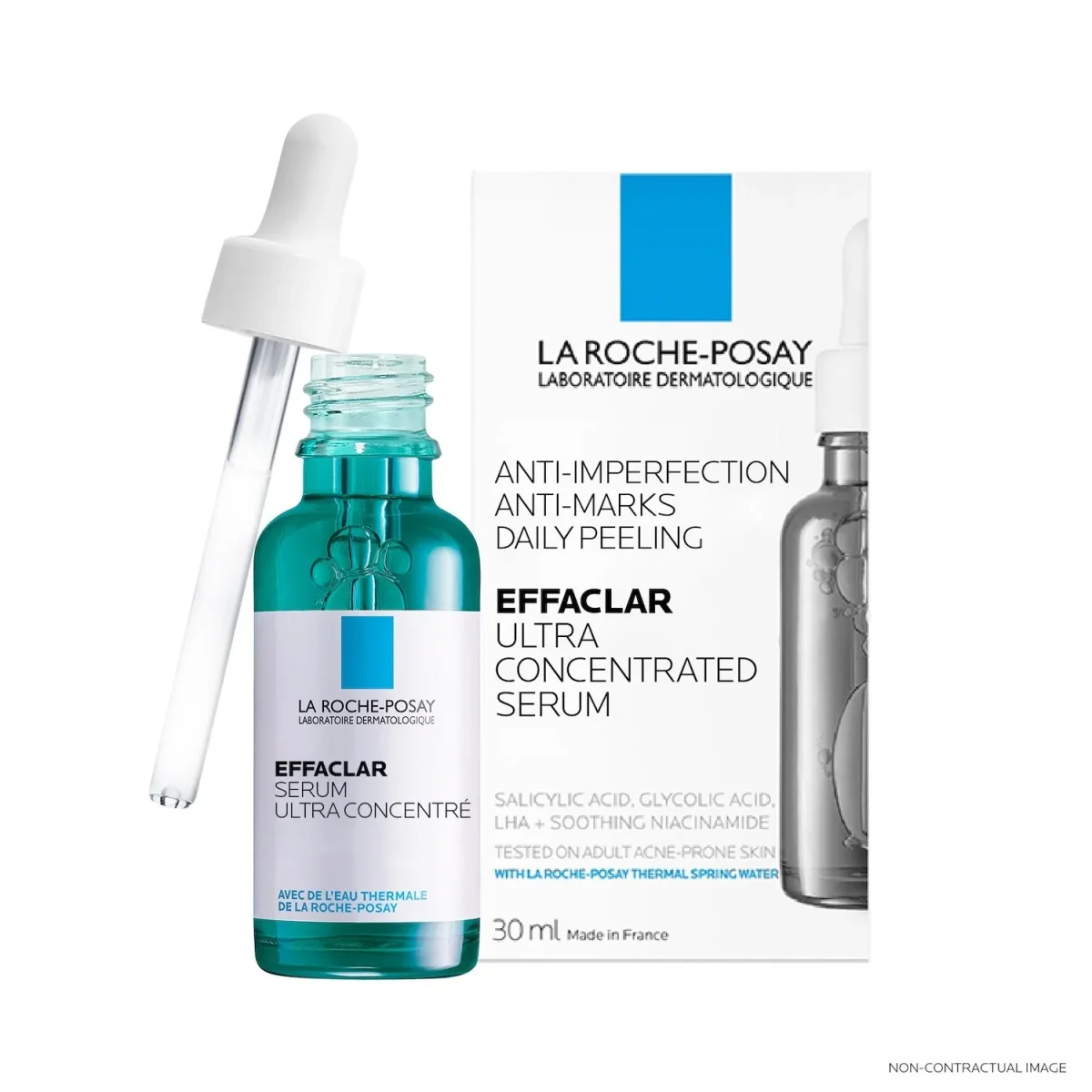 La Roche-Posay Effaclar Sérum à l’acide Salicylique Ultra Concentré | Peau à tendance acnéique | 30ml – Image 3