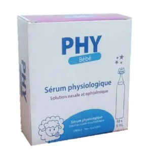 GILBERT PHY SERUM PHYSIOLOGIQUE 10x5ML