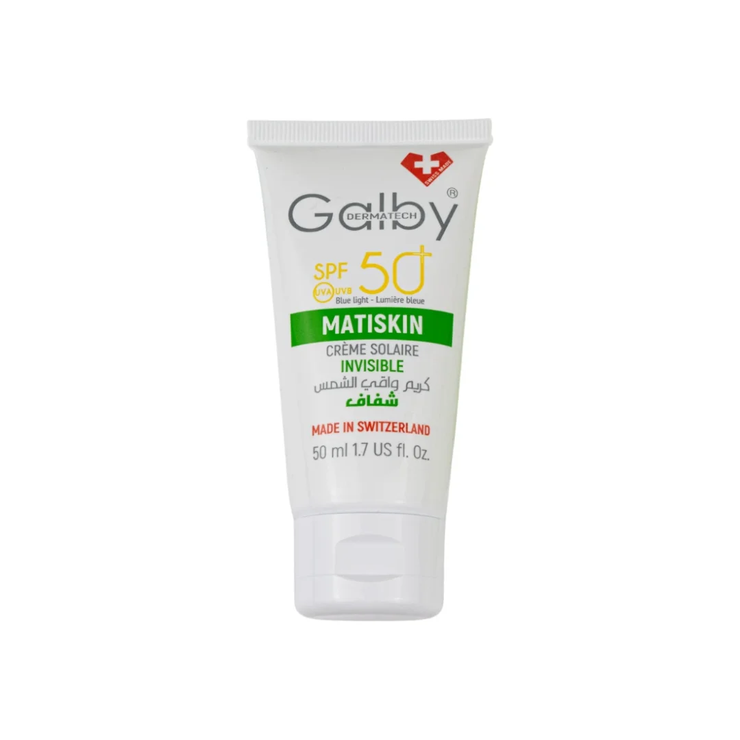Galby Dermatech MATISKIN Crème Solaire Invisible SPF50+ 50ml – Image 2