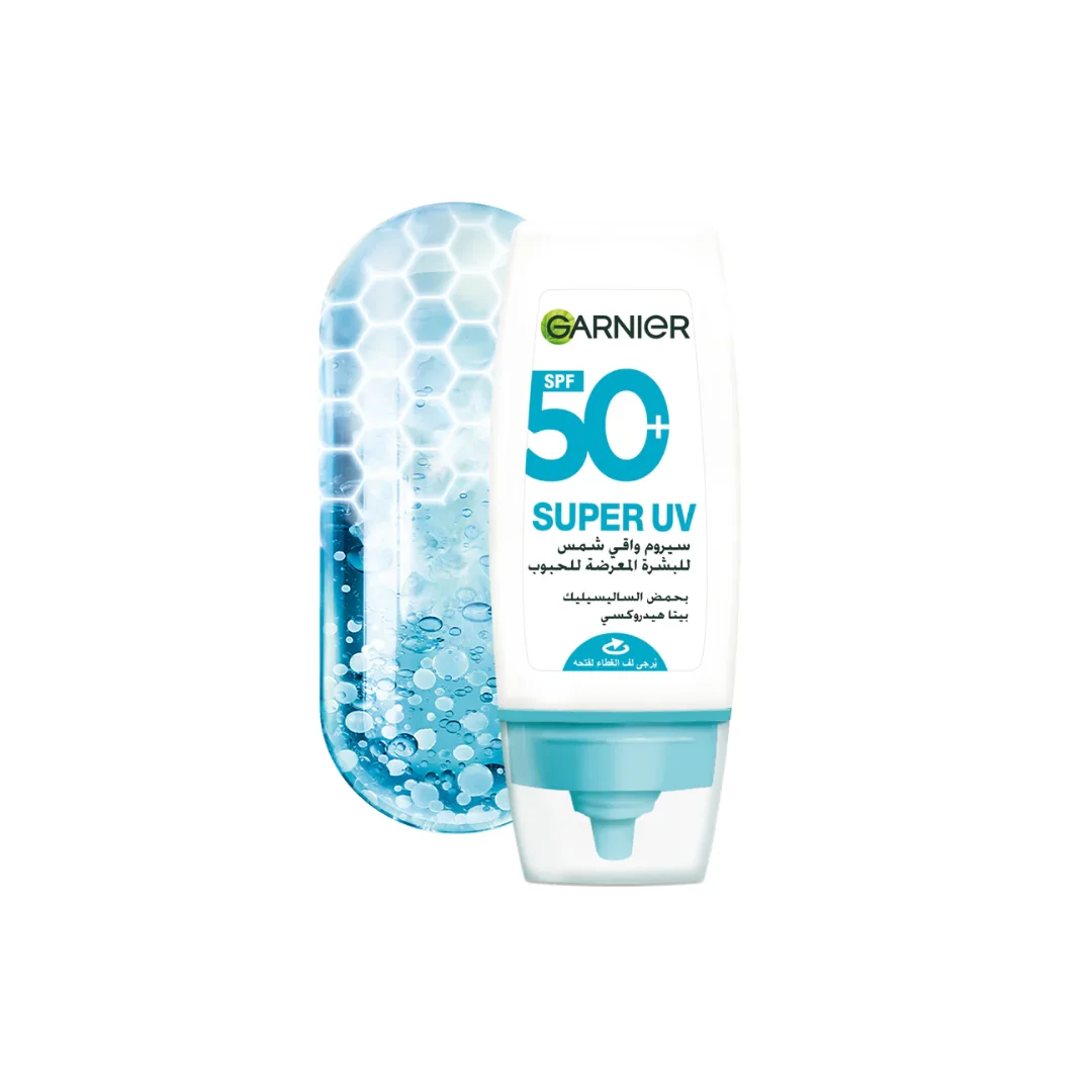 Garnier Super UV Anti-Acne Serum Spf50+ 30ml – Image 2